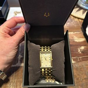 Bulova watch with diamonds men’s (or women’s)